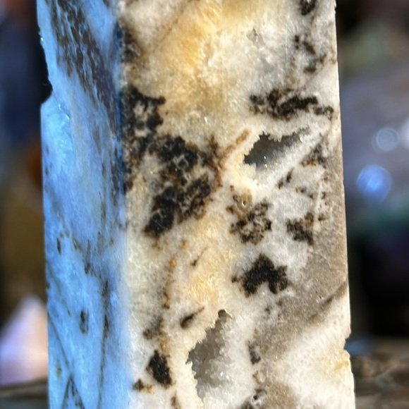 🎄SALE🎄Sphalerite 4 Sided Crystal Point With Druzy! - Picture 11 of 13